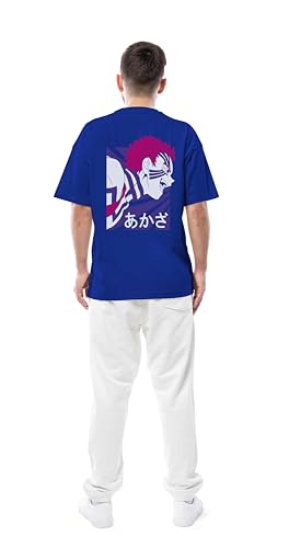 Image of Men's Teddy Oversized Printed Cotton Rich Round Neck Half Sleeves Tshirt