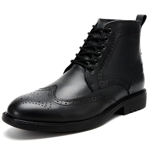 Arkbird Men's Chukka Boots Genuine Leather Ankle Boot for Men Classic Casual Oxford Style Footwear