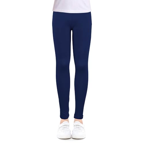 Image of ZukoCert Girls Leggings Multipack - Soft Comfortable Athletic Leggings for Girls 4-12 Years