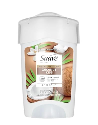 Suave Clinical Antitranspirante Coconut Kiss 2 Unidades 1.7 oz miniatura 6