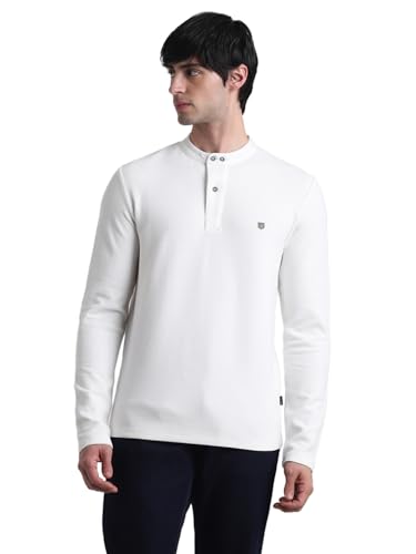 Image of Jack & Jones Men's Cotton Solid Regular Fit T-Shirt