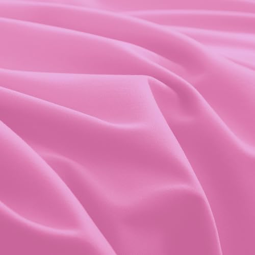 Image of Mocassi Luxury 4-Piece Sheet Set, Ultra Soft 1800 Premium Hotel Quality Microfiber Sheet Set, Fits Mattresses Up to 18 to 24 Inches Extra Deep Pocket - Breathable and Secure Fit, Twin, Light Pink