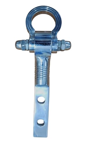 Image of Antique Premium Ceiling Pillar kada for Swing Life Time Warrenty with 1000kg Weight Capacity (Pack of 2). (SS Finish)
