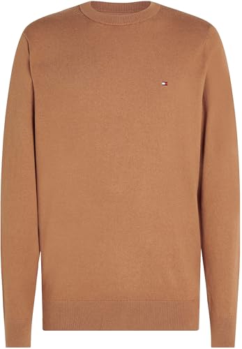 Tommy Hilfiger Pull Homme Crew Neck Regular Fit Safari Canvas - vue 5