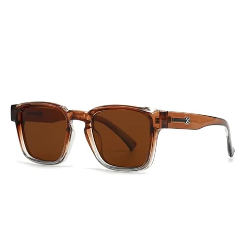 Lunettes de soleil mode rétro homme femme luxe UV400 verres dégradés tendance