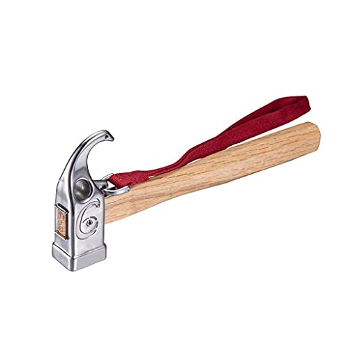 SUMEWDA BUKODAZ Martillo de Madera Martillo Martillo de Acero Inoxidable Malleto Martillo de Camping, Tent uñas Martillo con Mango de Madera