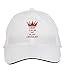 Makoroni - Keep Calm and Play Croquet Hat Adjustable Cap, DesJ80 White