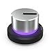HumminGuru LUMI - Stabilizzatore di Peso e Tester di Velocità per Giradischi, 33/45/78 RPM, Disco Stroboscopico e Luce, 300 g, Morsetto in Alluminio LP per Peso, Lampada a 9 LED a Luce Ambientale immagine
