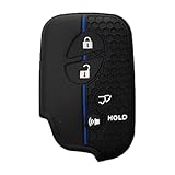 Key Fob Case for Lexus IS250: 4 Buttons Key Fob Cover Fit for Lexus ES 350 GS 460 350 450h GX 460 is 350 250 F 350C 250C LS 600h-L 460 460L RX 450h HS 250h LX 570 2005-2019