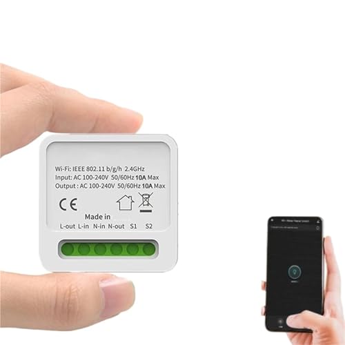 Module Wi-Fi 16A commande bidirectionnelle compatible Alexa et Google Home