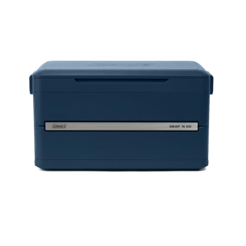 Coleman Snap 'N Go Collapsible Hard Cooler, Sapphire Blue, 55-Quart - image 3