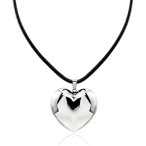COUYA Love Heart Pendant Necklace Cover