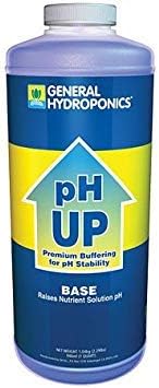 General Hydroponics pH Up Adjusting Solution - 1 Quart