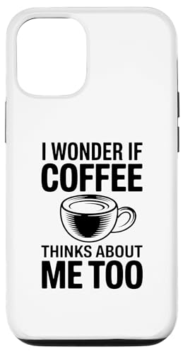 I Wonder If Coffee Thinks About Me Too �X�}�z�P�[�X iPhone 12/12 Pro �p