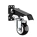 Workbench Caster kit 660 LBS Heavy Duty Retractable Casters Workbench Wheels All Steel Construction Urethane(720 LB)