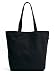 Baggu Canvas Shopper, Black, One Size