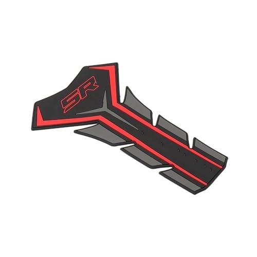 Stickers réservoir traction 450 SR antidérapant protection latérale rouge