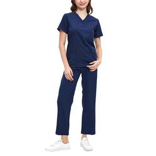 Uniforme médical femme avec blouse et pantalon pour infirmière