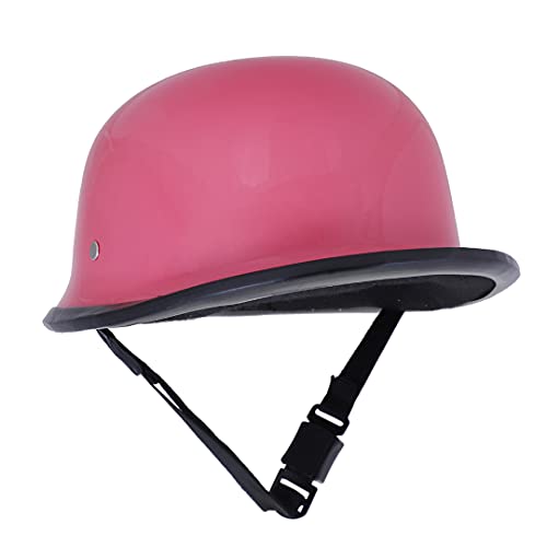Image of Sage Square German Multi-Purpose Half Helmet (Pink Glossy) (Non-Motorized)