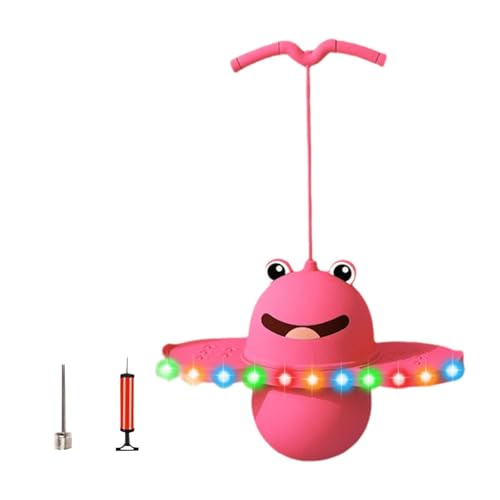menolana Pogo Jump Ball Bola Quicando Sapo Engraçado com Bomba de Bola Crianças Brinquedo de Salto A