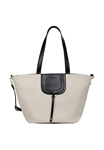 Sac de courses faina noir en tissu résistant pour vos sorties citadines