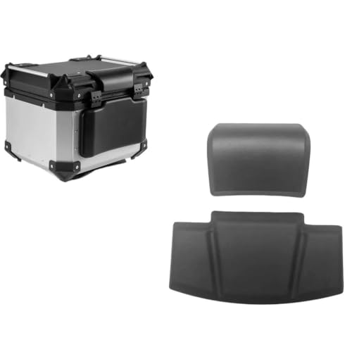 Dossier moto universel avec coussin de coffre arrière et top case