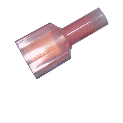 Male Quick Disconnect Nylon Fully Insulated .250 22-18 AWG (Red) - 100PK