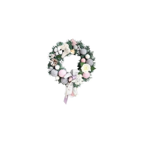 Couronne de noël et pendentif élégant lot de 10 pour habiller vos tables
