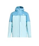 THE NORTH FACE Teen Freedom Triclimate Jacket, Pale Teal/Glacier, L | 2 Piece Winter Layering, 100% Recycled Waterproof Shell, Warm Insulated Inner Coat, Ski Pass Pocket on Sleeve, Powder Skirt