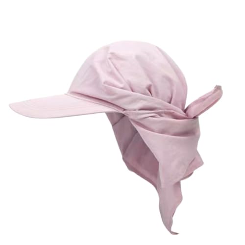 Sombrero para sol con ala ancha y protección para cuello para mujer miniatura 2
