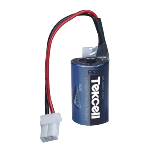 DUDUTANG 1個入り SB-AA02 バッテリー 3.6V 1200mAh 1/2AA LS14250 PLC バックアップ メモリ電源用プラグ付き