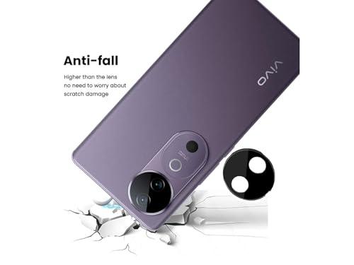 Image of FabeKee Camera Lens Protector Compatible With VIVO T4R 5G 9H Tempered Glass, Anti-Scratch, HD Clear, Easy Installation, Ultra-Thin Camera Lens Protection