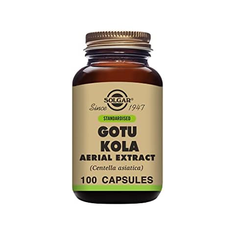 Solgar Gotu Kola SFP - 100 cápsulas vegetales Cover