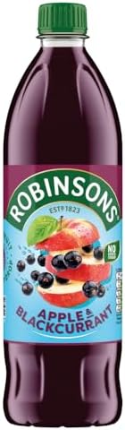 Amazon.com : Robinson's Fruit Drink, Apple & Blackcurrant, No Added ...