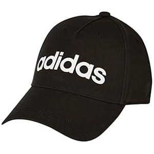 adidas Daily cap, Cappellino Unisex – Adulto, Black/White, OSFY