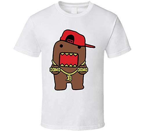 Domo Kun Bling T Shirt M White
