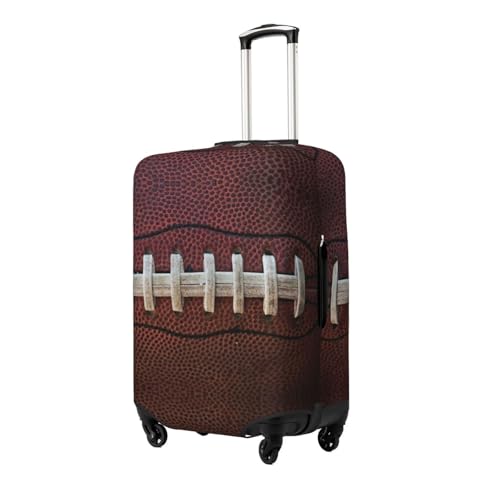 American Football Laces Print Suitcase Covers Personalized Luggage Protector Elastic Washable Travel Gear Cover2