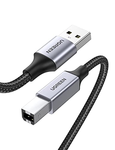 Amazon | UGREEN プリンターケーブル USB2.0 Type B ケーブル 高耐久性