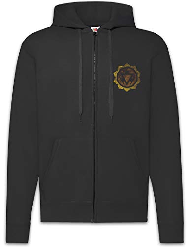 Sweat zippé Chakra Manipura Urban Backwoods pour vos séances de yoga