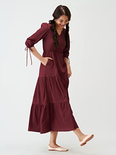 Image of AASK Women Fit and Flare Dress