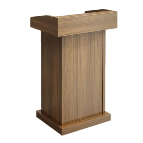 Nowoczesny drewniany stojak na mównicę z otwartym schowkiem dla nauczycieli 60 x 45 x 110 cm stół konferencyjny i stojak na głośnik powitalny w hotelu