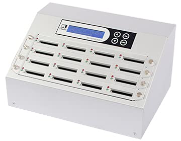 Ureach 1:15 CFAST Duplicator 3.9GB/Min- Standalone CFAST Copier/Eraser - Up to 65MB/Sec - Intelligent 9 Silver Series (CFAST916S)