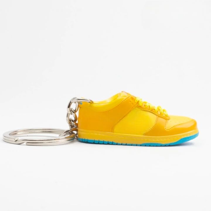 CLA6CLA6 3D Sneaker Keychain | Miniature Shoe Keyring | Handcrafted And Hand-painted | Diverse Collection | Unisex