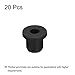 MECCANIXITY Rubber Grommet Mount Dia 23/64