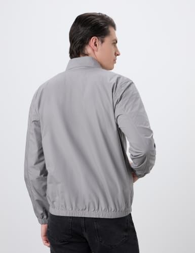 Image of Symbol Premium Men's Poplin Light Weight Jacket |Non-Quilted |Regular Fit |Non-Lined | Available in Plus Sizes