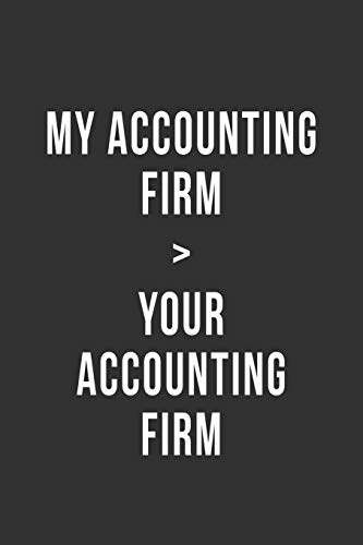 My Accounting Firm > Your Accounting Firm: Blank Lined Notebook