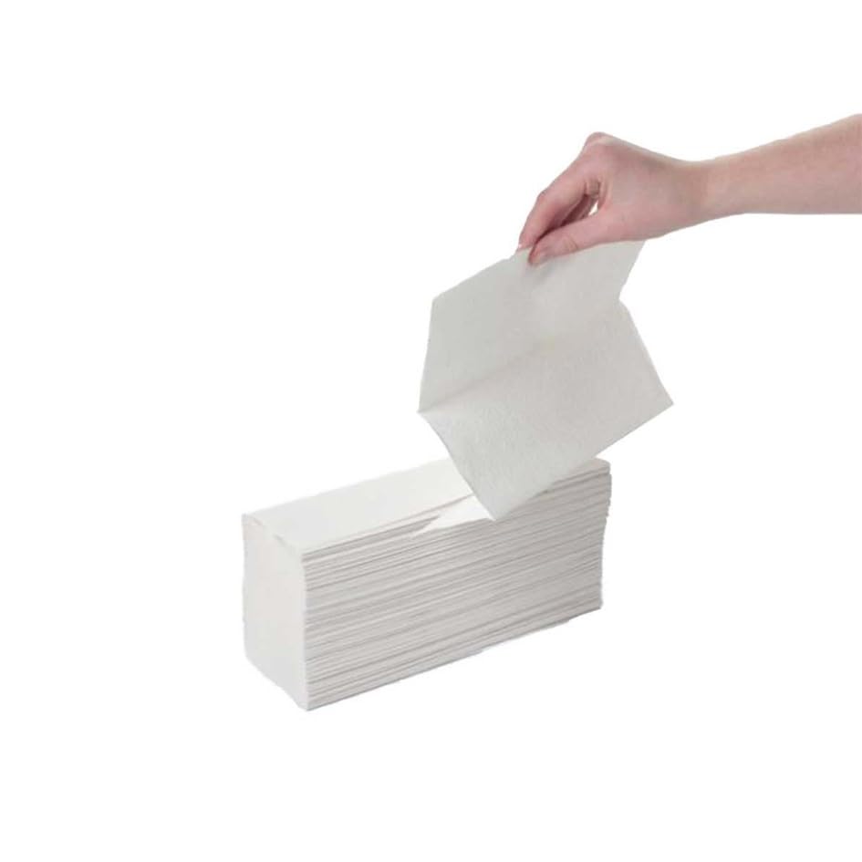 Asciugamani Monouso di Carta Piegati a Z dim. 20x24 Cm Asciugamani di Carta per Dispencer Piegati a Z Microgoffrato 3 Confezioni da 3750 Pezzi