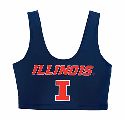Image of Lojobands Women's College Gameday Outfit Tank Top Tailgate Crop Top One Size Fits Most