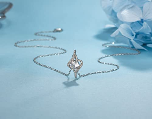 Mother in Law Gifts from Daughter in Law - Sterling Silver Cubic Zirconia Pendant, Mom & Mother's Day Gift, Christmas/Wedding Jewelry2