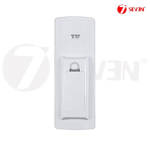 Image of 7SEVEN Compatible with Panasonic AC Remote Control Model 157F Suitable for 1 1.5 2 Ton Split or Window Inverter Air Conditioner - Match Each Keys Exactly to Replicate Genuine Remote Function